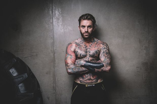Aaron Chalmers MMA Pre-Fight Workout Photocall